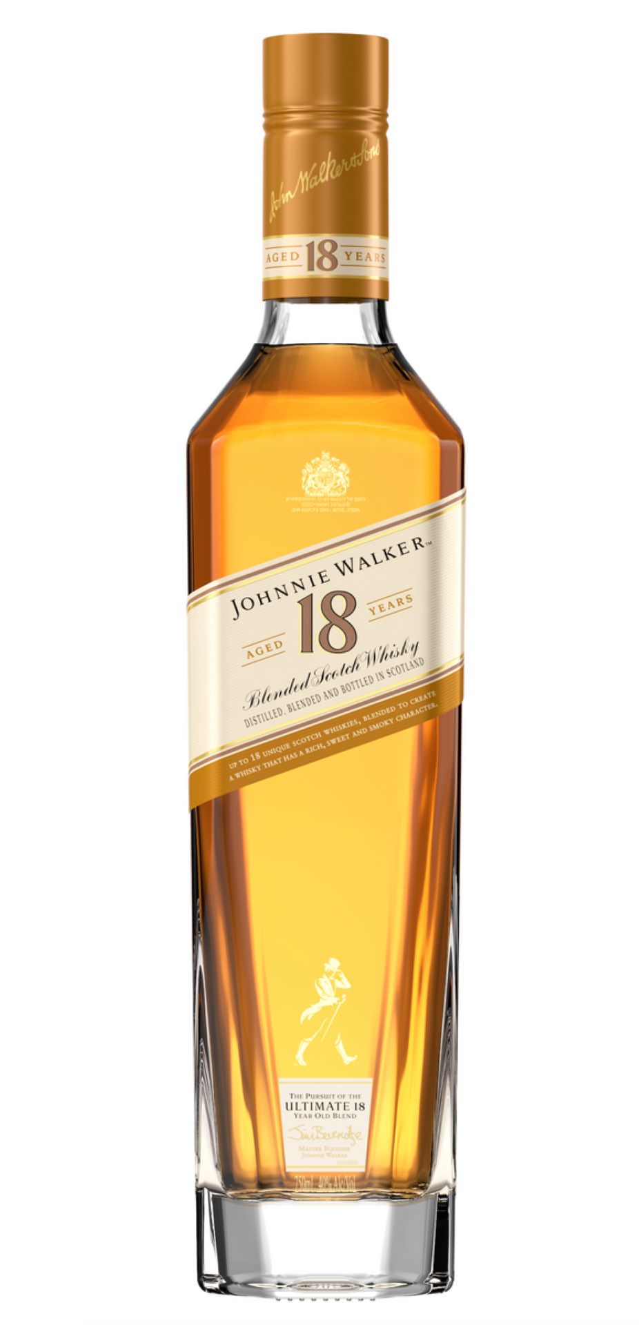 JOHNNIE WALKER AGED 18YRS 750ML